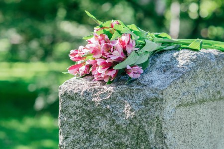 Fleurs pour enterrement